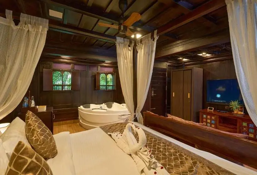 バスタブ付きスタンダードルーム, Maliekal Heritance Cherai Beach Cochin