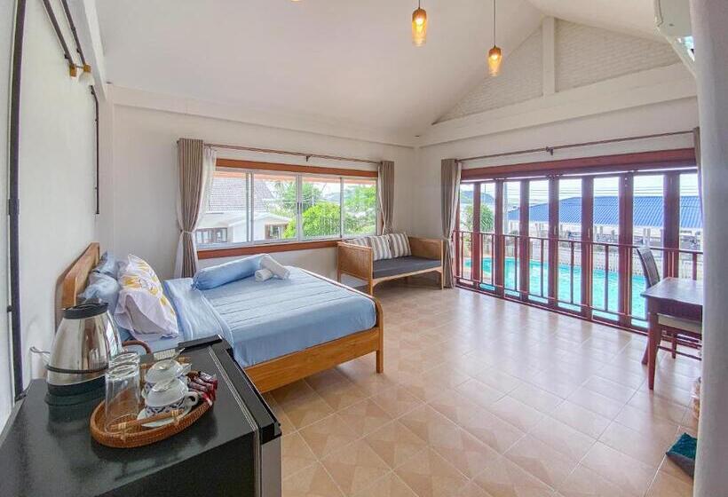 Quarto Deluxe Vista Mar, Bangsaphan Resort