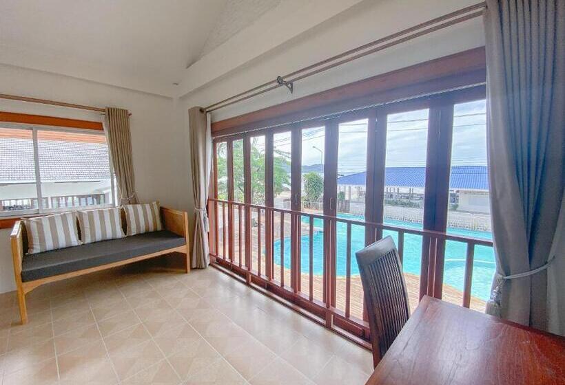 Quarto Deluxe Vista Mar, Bangsaphan Resort