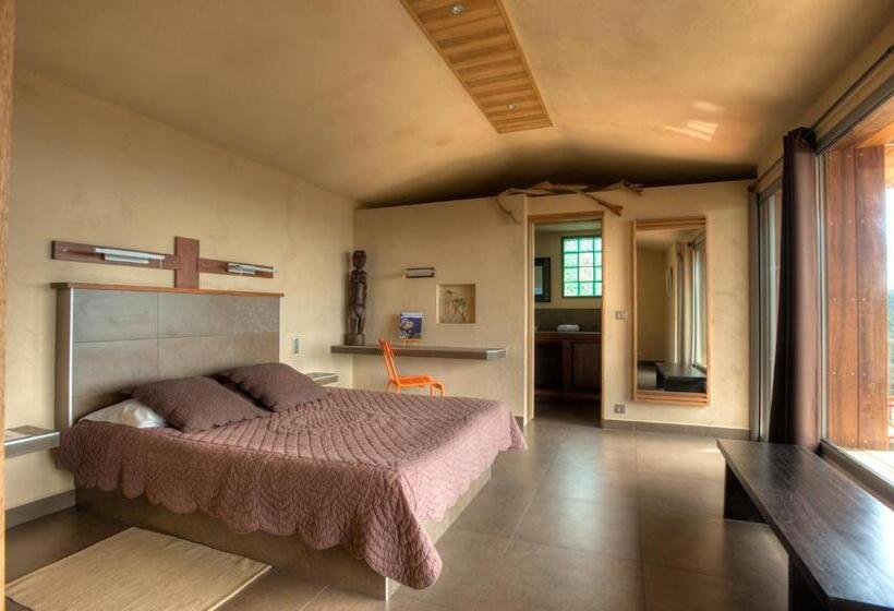 חדר סטנדרט נוף לים עם מרפסת, Chambres D'hôtes Littariccia