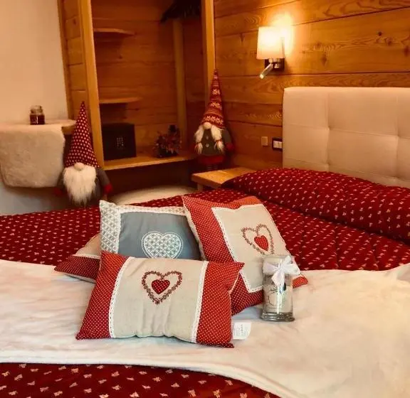 Standard Yhden Hengen Huone, Albergo Garni Martina