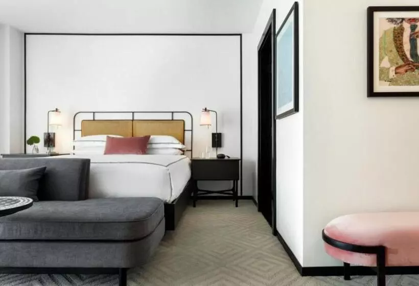 キングサイズベッドのスタンダードルーム, Kimpton Hotel Fontenot, An Ihg