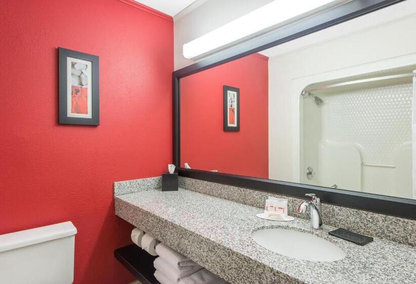 キングサイズベッドのデラックスルーム, Ramada By Wyndham Springfield North