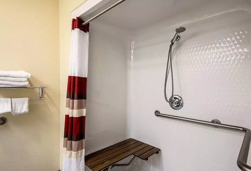 Deluxe-huone Soveltuu Liikuntarajoitteisille, Red Roof Inn San Marcos