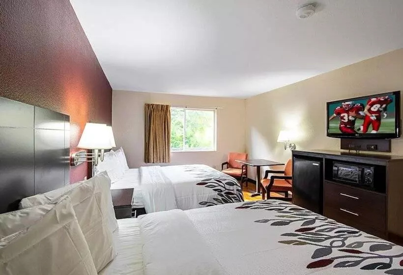 Deluxe-huone Soveltuu Liikuntarajoitteisille, Red Roof Inn San Marcos