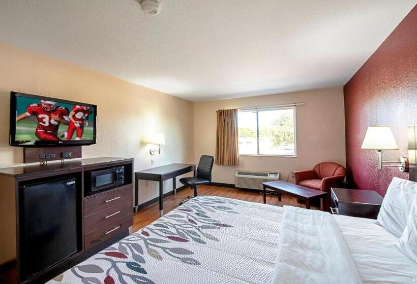 חדר סופריור עם מיטת קינג, Red Roof Inn San Marcos