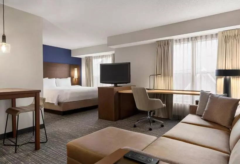 キングサイドベッドのスタンダードワンルーム, Residence Inn By Marriott Philadelphia West Chester/exton