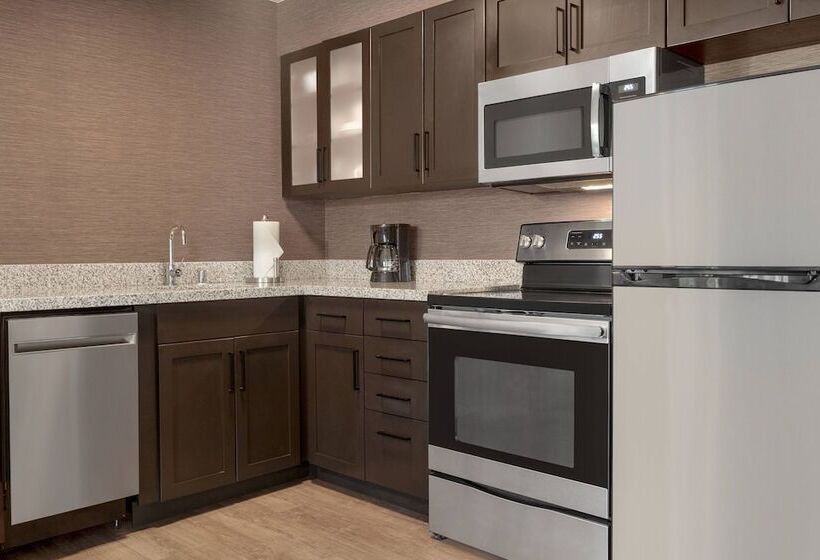 带2个卧室的套房, Residence Inn San Jose South/morgan Hill