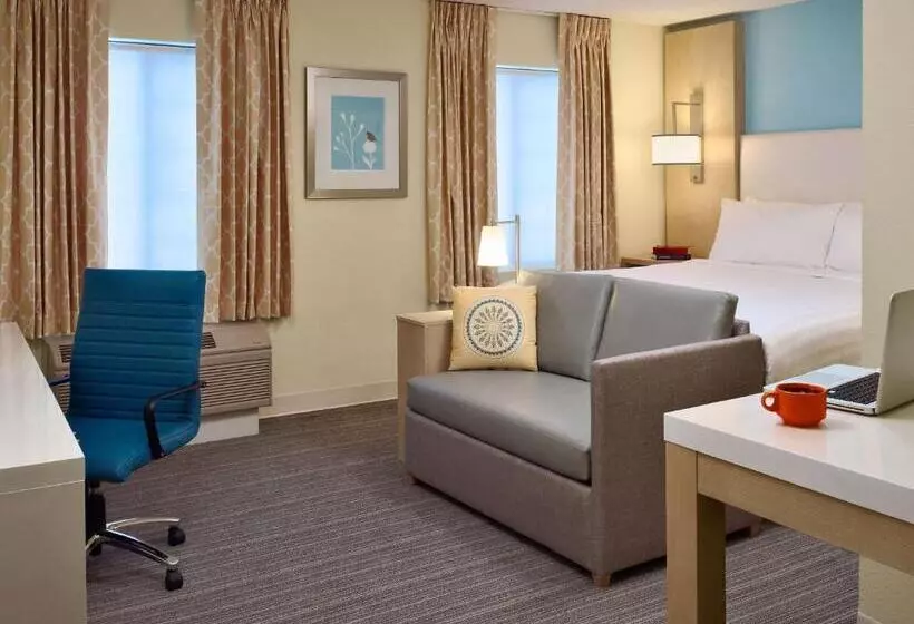 キングサイドベッドのスタンダードワンルーム, Sonesta Es Suites Houston Galleria