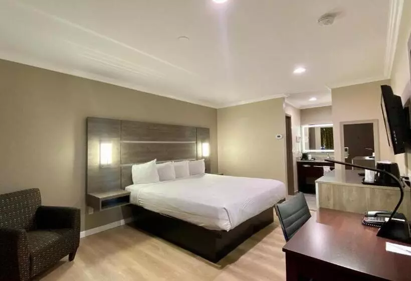 キングサイズベッドのスタンダードルーム, Surestay Hotel By Best Western Santa Cruz