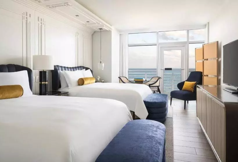 اتاق استاندارد با 2 تخت دوبل, The Ritzcarlton, South Beach