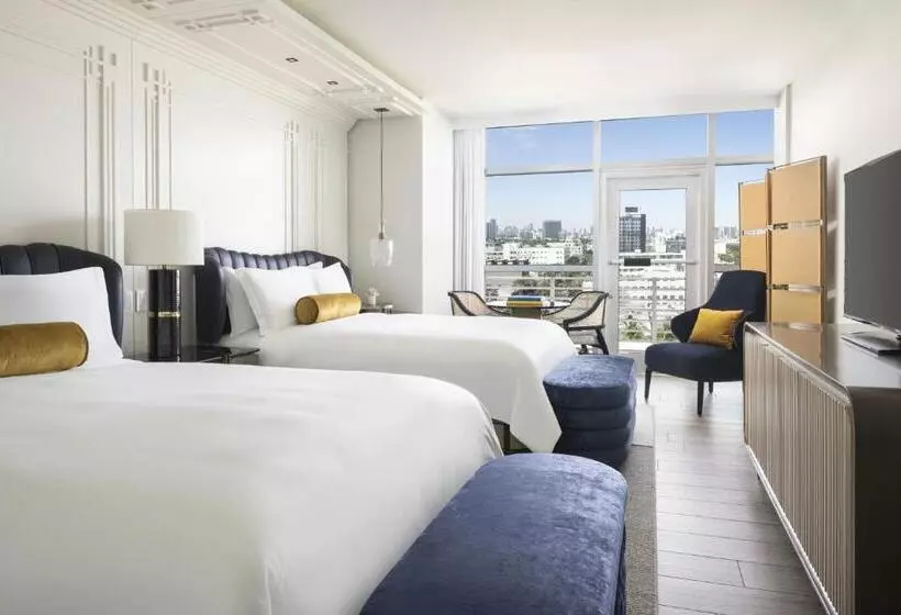 اتاق استاندارد با 2 تخت دوبل, The Ritzcarlton, South Beach