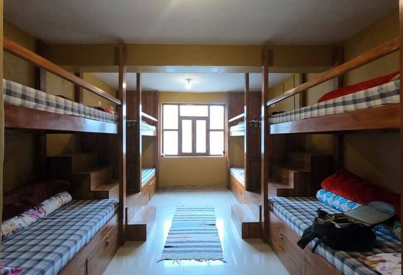 سرير في غرفة سوبيريور مشتركة, Moustache Kaza Spiti Hostel