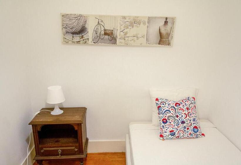 标准单人间共用浴室, Guest House Amoreiras