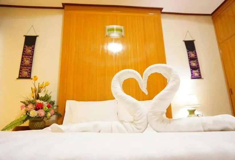 デラックスルーム, โรงแรมพิมายบุรี Phimaiburi Apartment