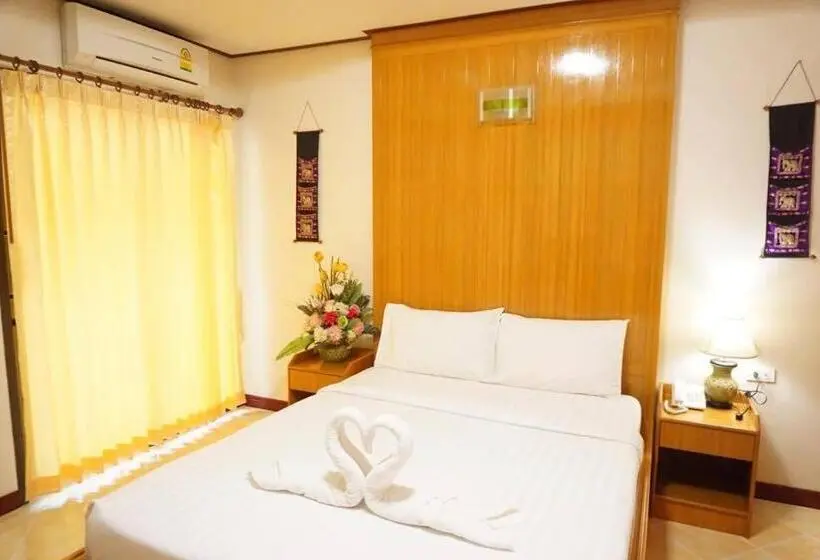 デラックスルーム, โรงแรมพิมายบุรี Phimaiburi Apartment