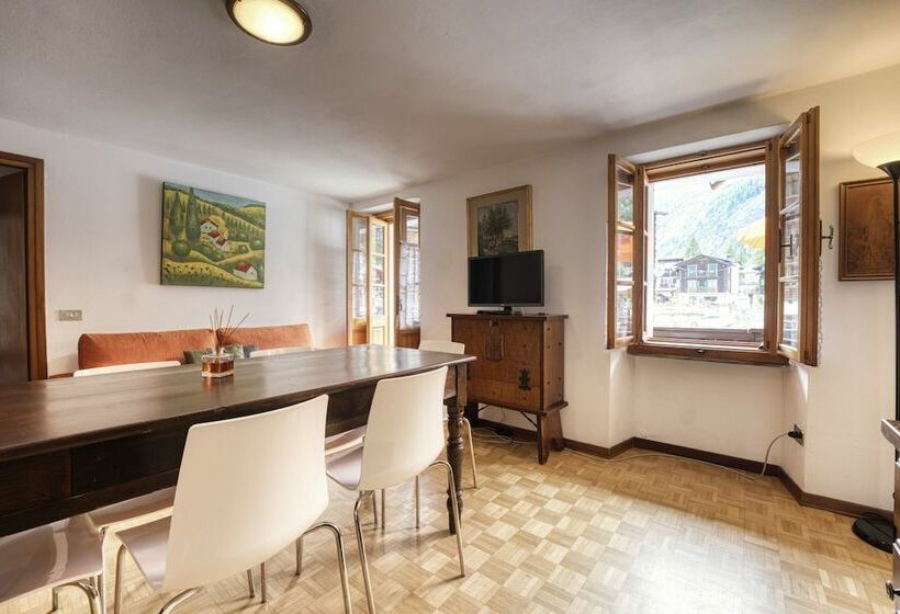 Апартаменты 2 Спальни, Incanto Walser Apartments Piazza