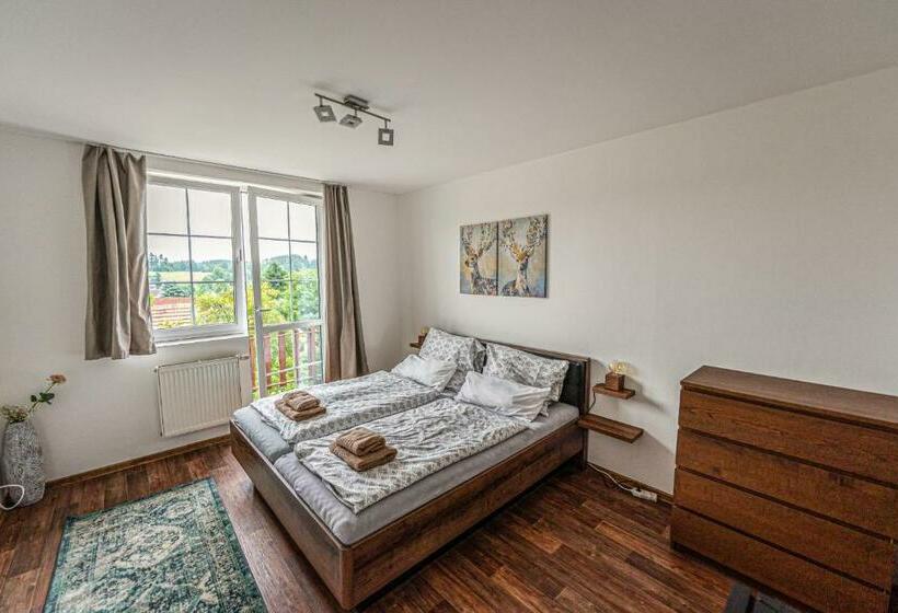 غرفة قياسية مطلة على الجبل, Jez&spi Plánice