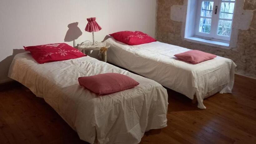 חדר משפחתי נוף לגינה, Les Demeures De La Laigne