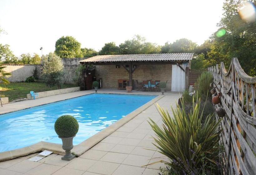 חדר משפחתי נוף לגינה, Les Demeures De La Laigne