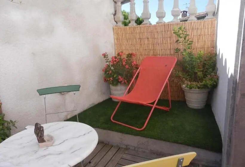テラス付きスタンダードルーム, Le Patio Des Senteurs