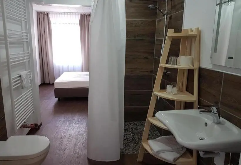 身障者適用シングルルーム, Landhotel Fernblick