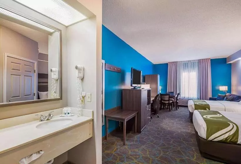 身障者適用キングサイズベッドルーム, Quality Inn Harrisonburg I81