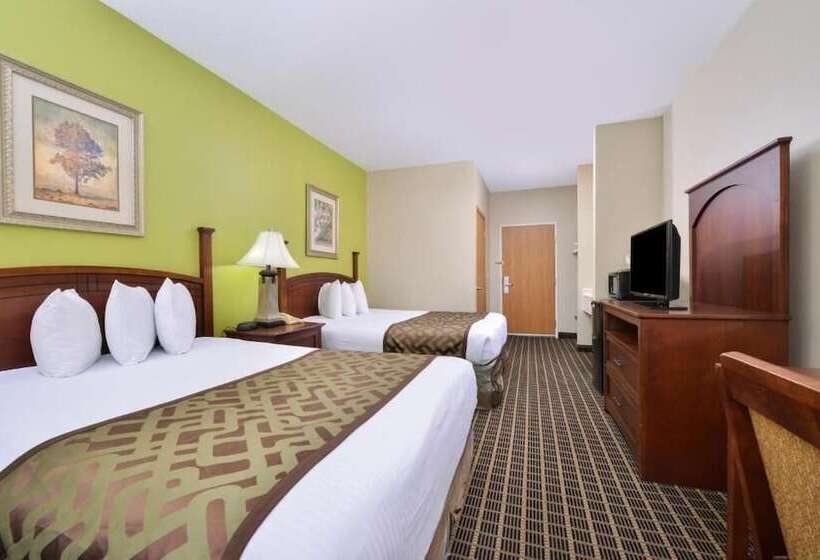 Номер Стандарт 2 Двуспальные Кровати, Regency Inn Geneseo Il I80