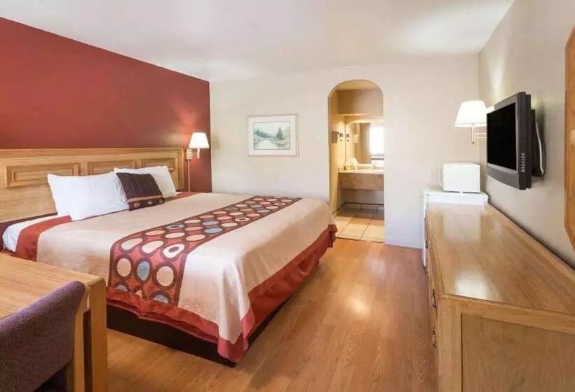اتاق استاندارد با تخت بزرگ, Motel 6 Pasadena, Ca Old Town Pasadena Area