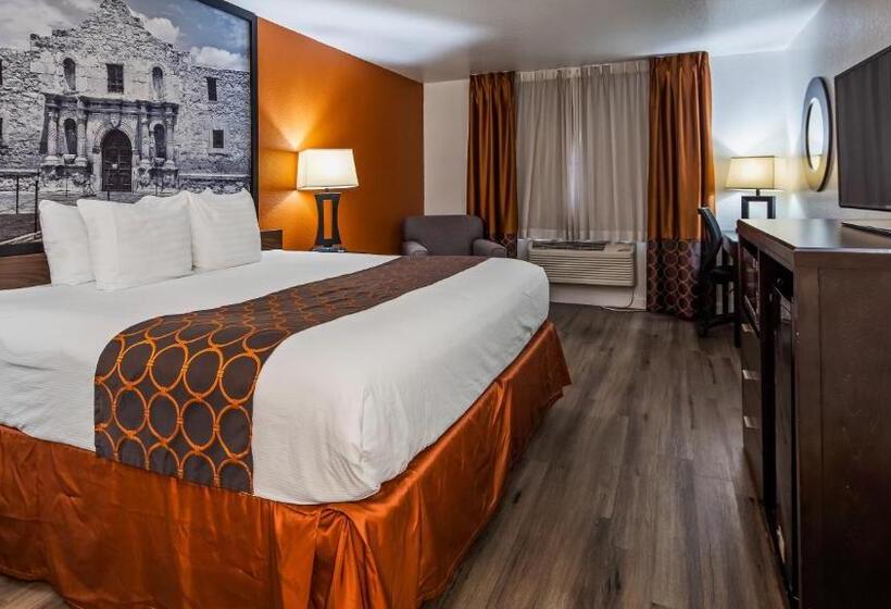 חדר סטנדרט עם מיטת קינג, Surestay Plus Hotel By Best Western San Antonio North 281 N