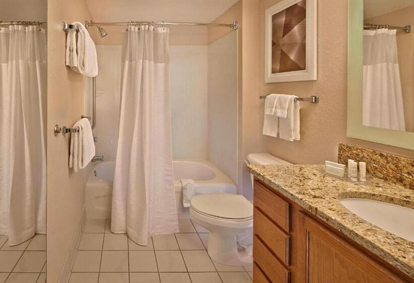 מיטת קינג בסוויטה, Towneplace Suites By Marriott Orlando East/ucf Area