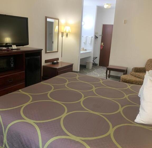 חדר סטנדרט עם מיטת קינג, Super 8 By Wyndham Hillsboro Tx