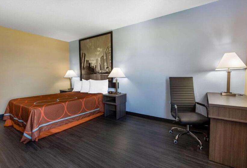 Mozgáskorlátozott Standard Szoba, Motel 6 Litchfield, Il