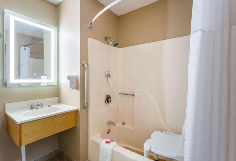 Mozgáskorlátozott Standard Szoba, Motel 6 Litchfield, Il