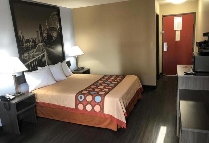 Standard Szoba, Motel 6 Litchfield, Il