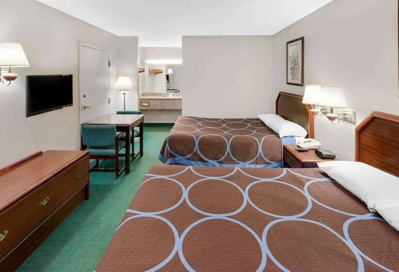 غرفه قياسيه سريرين مزدوجين, Super 8 By Wyndham Ocean Springs Biloxi