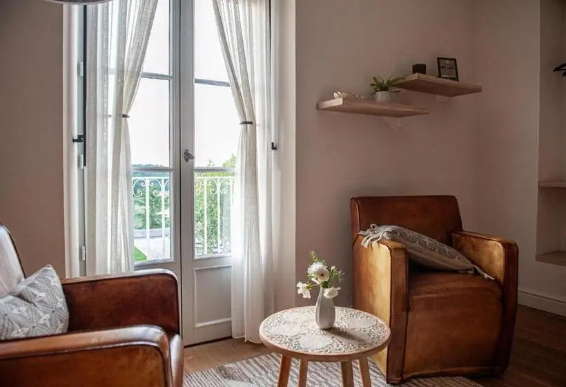 キングサイズベッドのスタンダードルーム, B&b La Mirande De Saint Clar