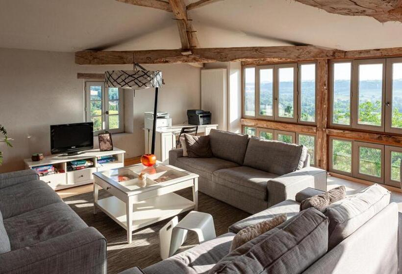 Семейный Номер Deluxe, B&b La Mirande De Saint Clar