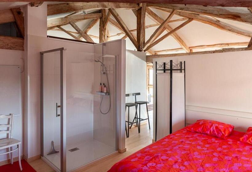Семейный Номер Deluxe, B&b La Mirande De Saint Clar