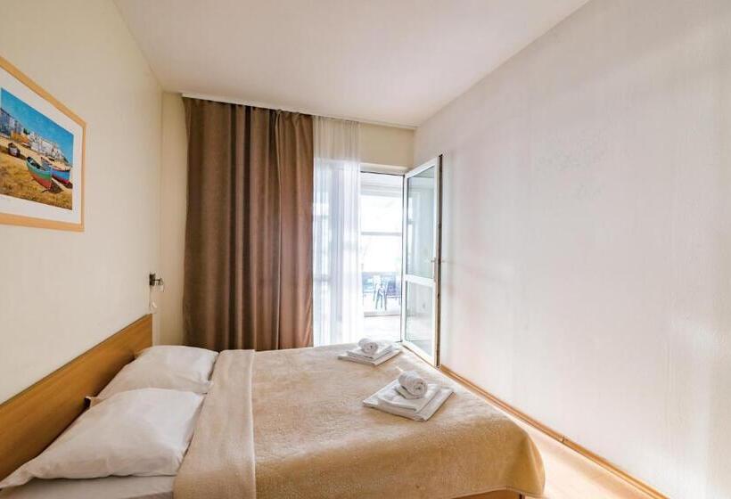 غرفة عائلية مطلّة علي البحر, Aparthotel Roccia