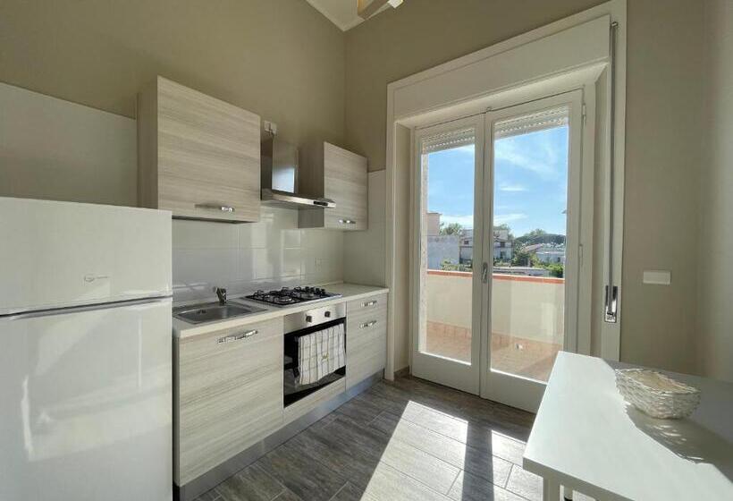 침실 1개 발코니 아파트, Affittacamere Villa Paestum