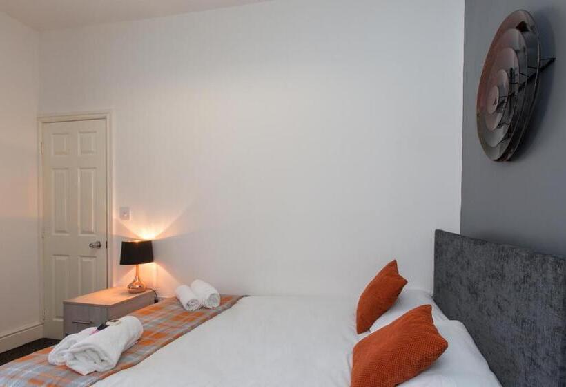 בית, חדר שינה 1, Townhouse @ Corporation Street Stoke