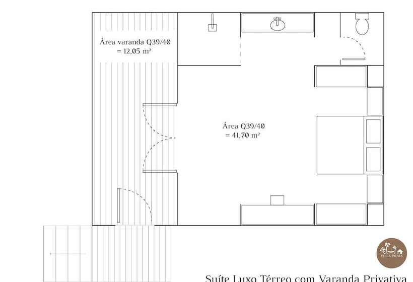 סוויטה דלוקס, Villa Praia   La Villa Group