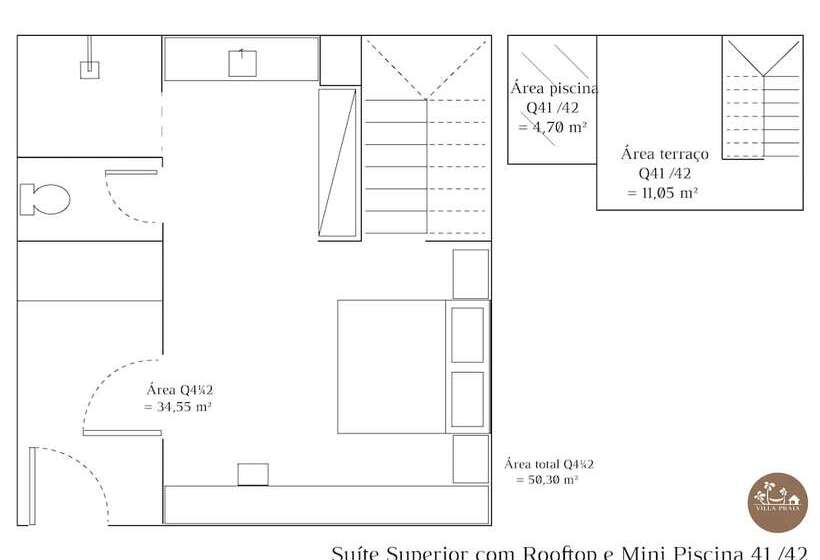 סוויטת סופריור, Villa Praia   La Villa Group