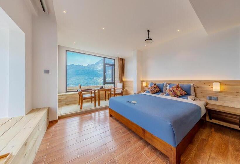 スタンダードシングルルーム, Enshi Grand Canyon Yutan Muyun Guesthouse