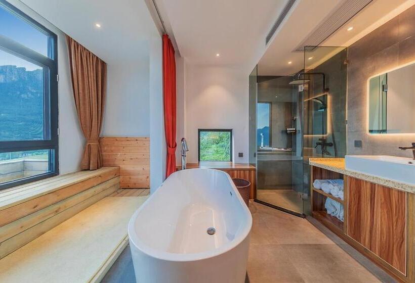 חדר משפחתי, Enshi Grand Canyon Yutan Muyun Guesthouse