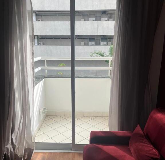 اتاق استاندارد با بالکن, Flat Lindo Duplo Lado Park Ibirapuera Av Paulista Com Garagem 106