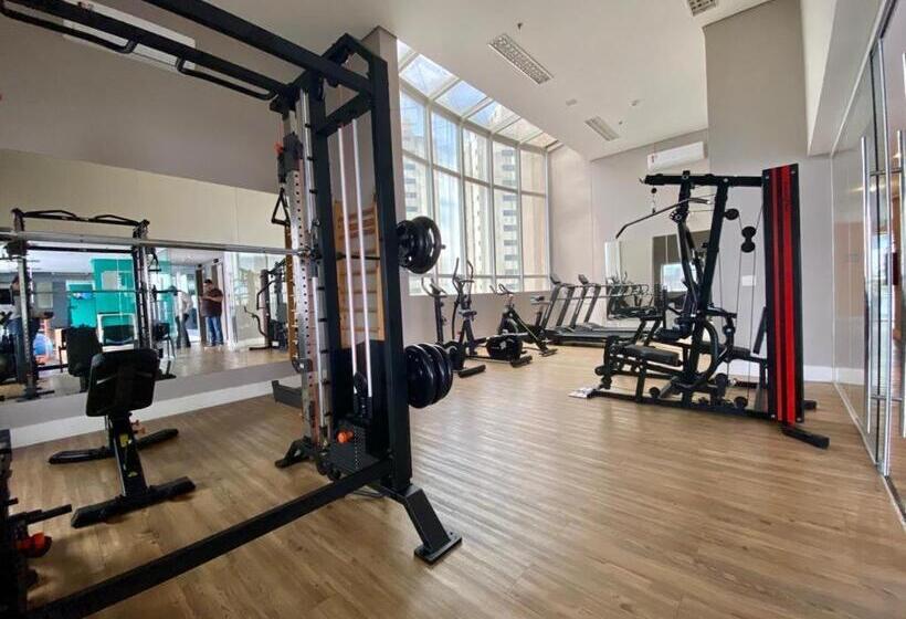 اتاق استاندارد با بالکن, Flat Lindo Duplo Lado Park Ibirapuera Av Paulista Com Garagem 106