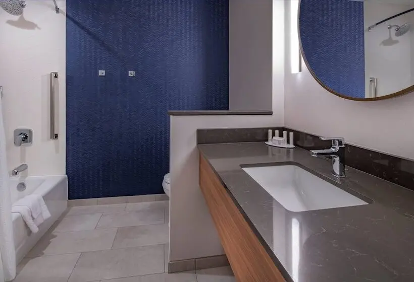 ２ダブルベッドのスタンダードルーム, Fairfield Inn & Suites By Marriott Klamath Falls