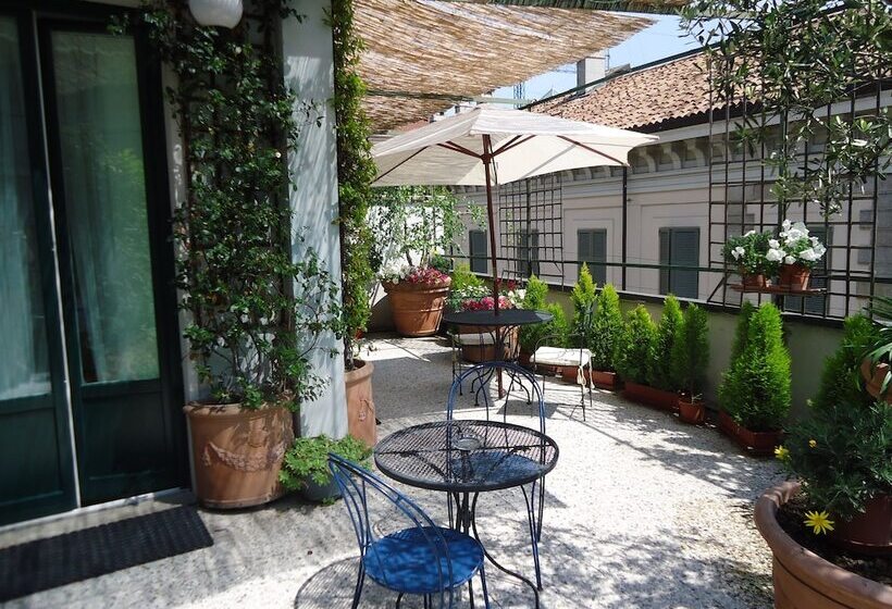 テラス付きデラックスルーム, Antica Locanda Dei Mercanti